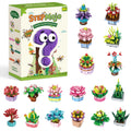 StepMojo Chubby Plants Mystery Blind Box – Succulent Building Brick Kit for Kids
