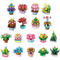 Stepmojo Chubby Plants Mystery Blind Box – Succulent Building Brick Kit for Kids